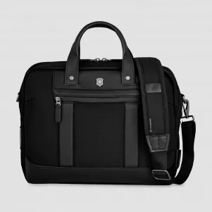 Сумка Architecture Urban2 Briefcase, 16 л, полиэстер/кожа, черный, VICTORINOX, Швейцария, Сумки
