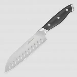 Нож поварской кухонный Сантоку, 15,5 см, серия Tartar, OKROSHKA, Россия, OKROSHKA (Россия)