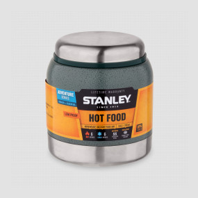 Термос с широким горлом для первых и вторых блюд Adventure, объем: 0,29 л, цвет: зеленый, STANLEY, США, Термосы