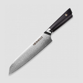 Нож кухонный Santoku, 18 см, Triangle Damascus, HEIMCUT, Россия, HEIMCUT (Россия)