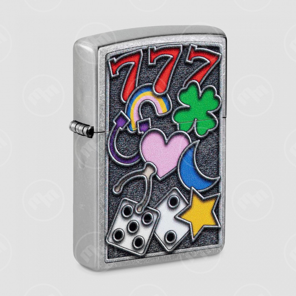 Зажигалка бензиновая All Luck, ZIPPO, США