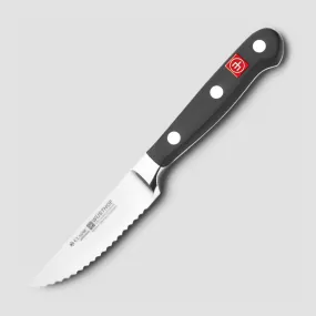 Нож для чистки и резки овощей с зубчатой кромкой 8 см, серия Classic, WUESTHOF, Золинген, Германия, WUESTHOF (Германия)