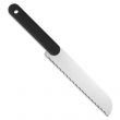 Нож кухонный для хлеба, 20 см, черная ручка, серия Chopping boards and Knives, TREBONN, Италия_00816280051180295360.jpg