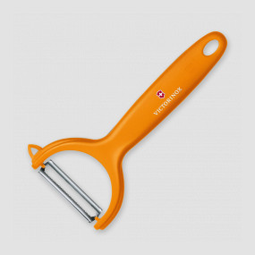 Овощечистка с двусторонним зубчатым лезвием, 14,5 см, VICTORINOX, Швейцария, Ножи для овощей Victorinox
