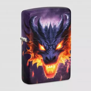 Зажигалка бензиновая Glowing Dragon Glow In The Dark Green, ZIPPO, США, Зажигалки
