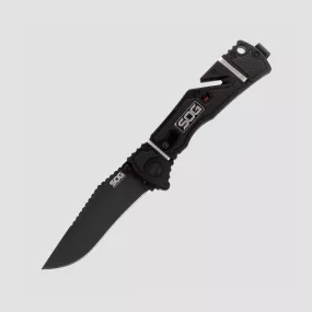Нож складной Trident Elite Black, 9,4 см, SOG, США, Trident