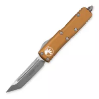 Нож автоматический фронтальный выкидной UTX-85, 7,9 см, MICROTECH, США видео продукта