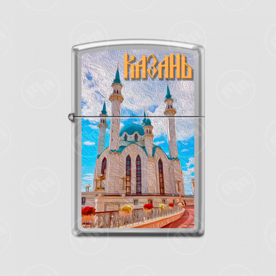 Зажигалка Казань High Polish Chrome, ZIPPO, США