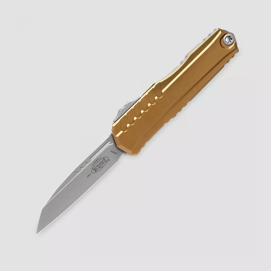 Нож автоматический фронтальный выкидной Cypher II, 8,9 см, MICROTECH, США