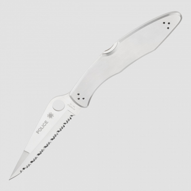 Нож складной Police, 10,4 см, SPYDERCO, США