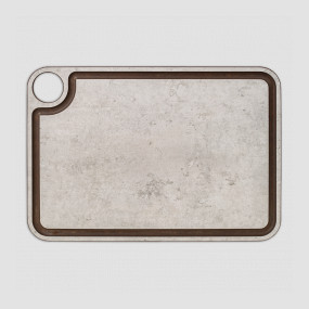 Доска разделочная с желобом, 33 х 23 см, цвет Мрамор, серия Accessories, ARCOS, Испания, Доски разделочные