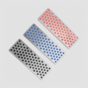 Набор из 3-х алмазных брусков Extra-Coarse / Coarse / Fine (220 mesh / 60 micron, 325 mesh / 45 micron, 600 mesh / 25 micron), размер: 7 х 2,5 х 0,5 см, DMT, США, DMT (США)