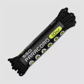 Паракорд 550 black, 10 м, серия Cord 550, CORD, Россия, Паракорд 550 CORD