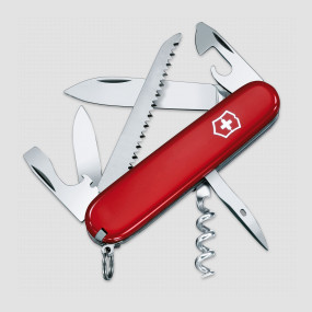 Нож швейцарский многофункциональный складной Camper, 13 функций, 7 см, VICTORINOX, Швейцария, VICTORINOX (Швейцария)