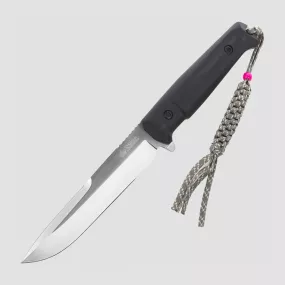 Нож с фиксированным клинком Alpha, Stonewash, сталь AUS8, KIZLYAR SUPREME, Россия, Русские тактические ножи