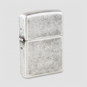 Зажигалка ZIPPO Classic с покрытием Plate, латунь/сталь, серебристая, матовая, ZIPPO, США, Зажигалки
