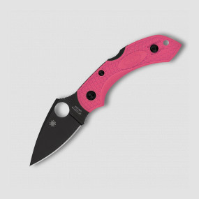 Нож складной Dragonfly 2 FRN Pink Black Blade, 5,8 см, SPYDERCO, США, Городские EDC-ножи