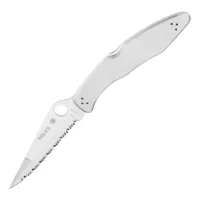 Нож складной Police, 10,4 см, SPYDERCO, США видео продукта