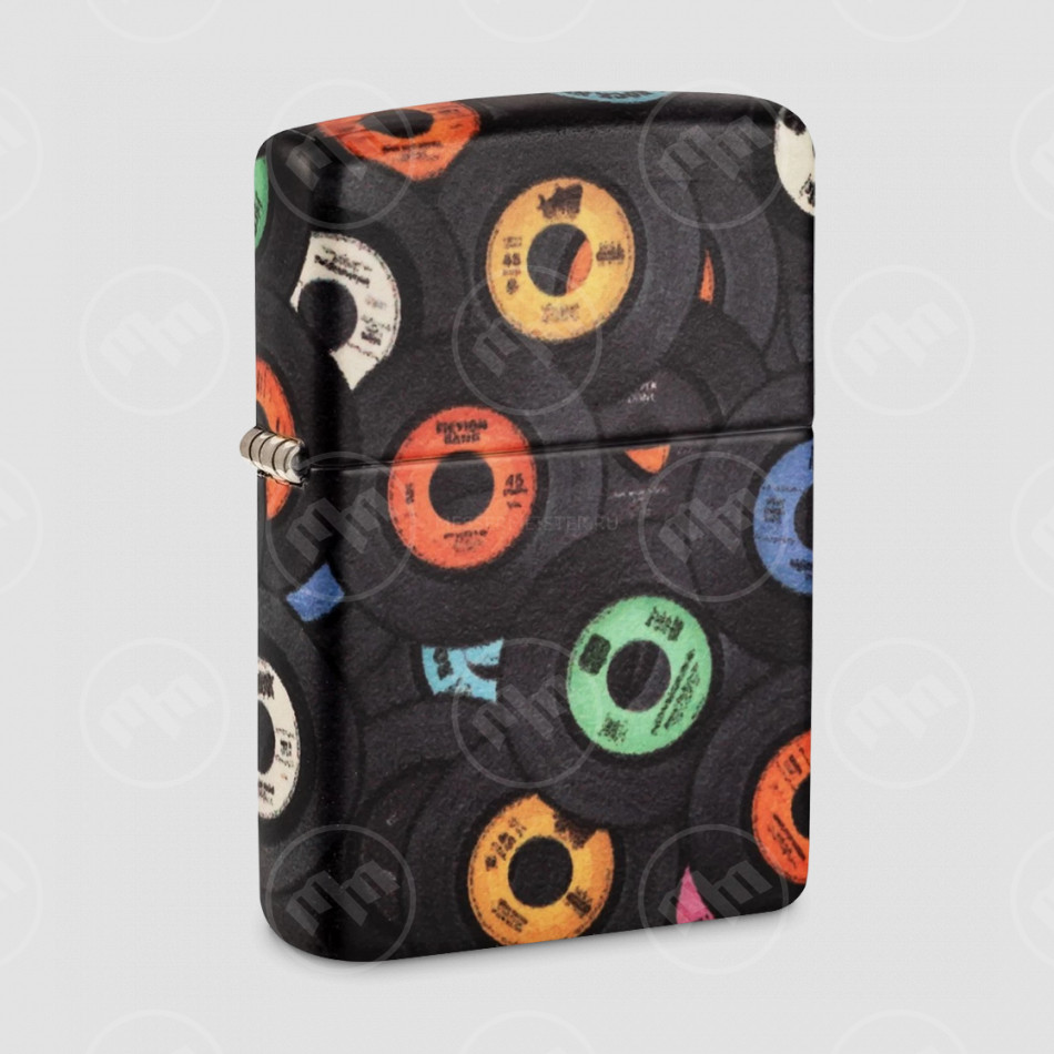 Зажигалка бензиновая Records Design, ZIPPO, США