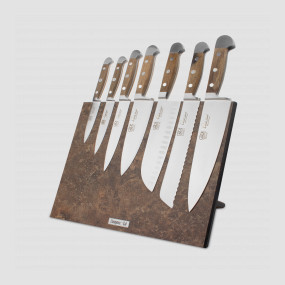 Набор из 7-ми кухонных ножей на подставке, серия Alpha Fasseiche, GUDE, Германия, Наборы кухонных ножей