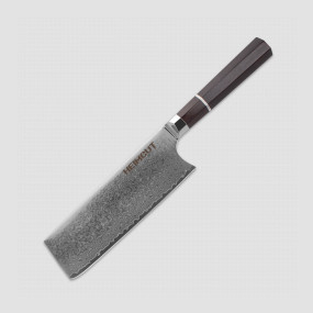 Нож кухонный разделочный Китайский шеф, 18 см, Octa Damascus, HEIMCUT, Россия, HEIMCUT (Россия)