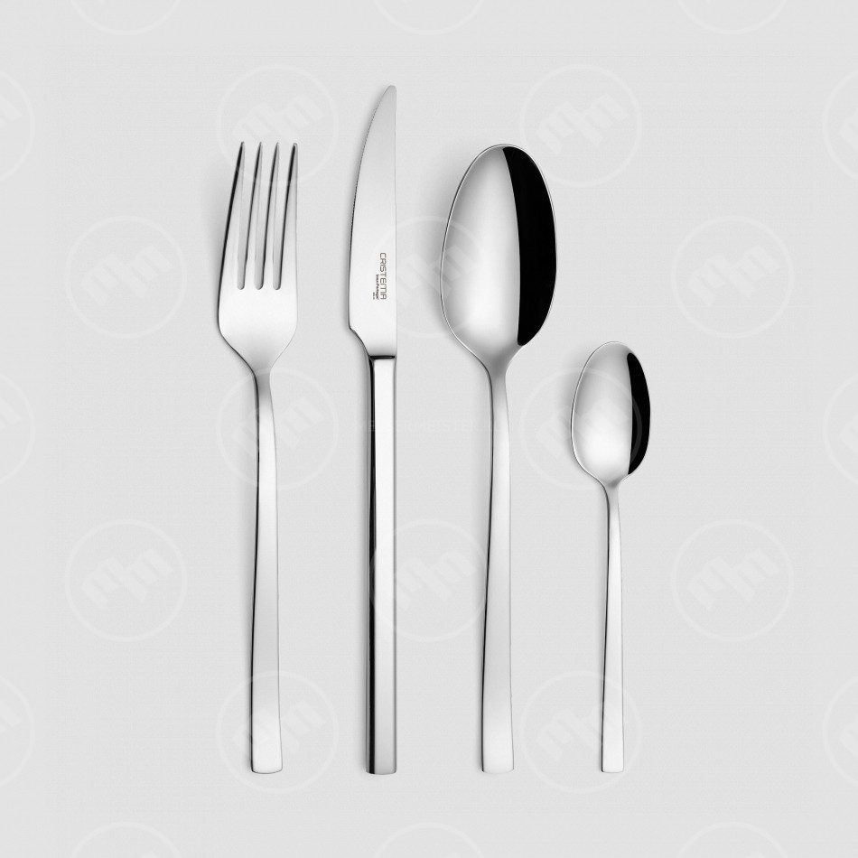Набор столовых приборов на 6 персон, 24 предмета, серия Milan, CRISTEMA, Португалия