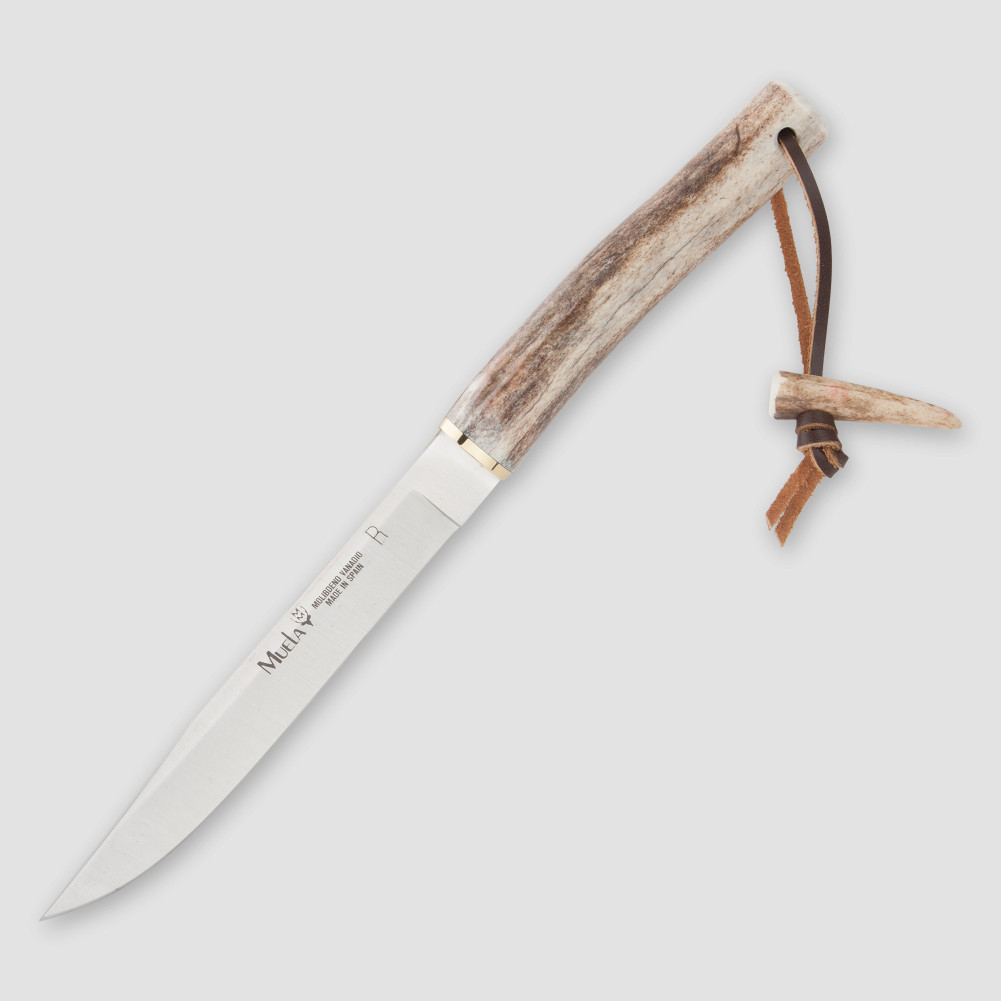 Нож с фиксированным клинком Gredos, чехол кожа, MUELA, Испания