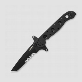 Нож складной Kit Carson M16 Tanto Serrations, 8,9 см, CRKT, США, Городские EDC-ножи