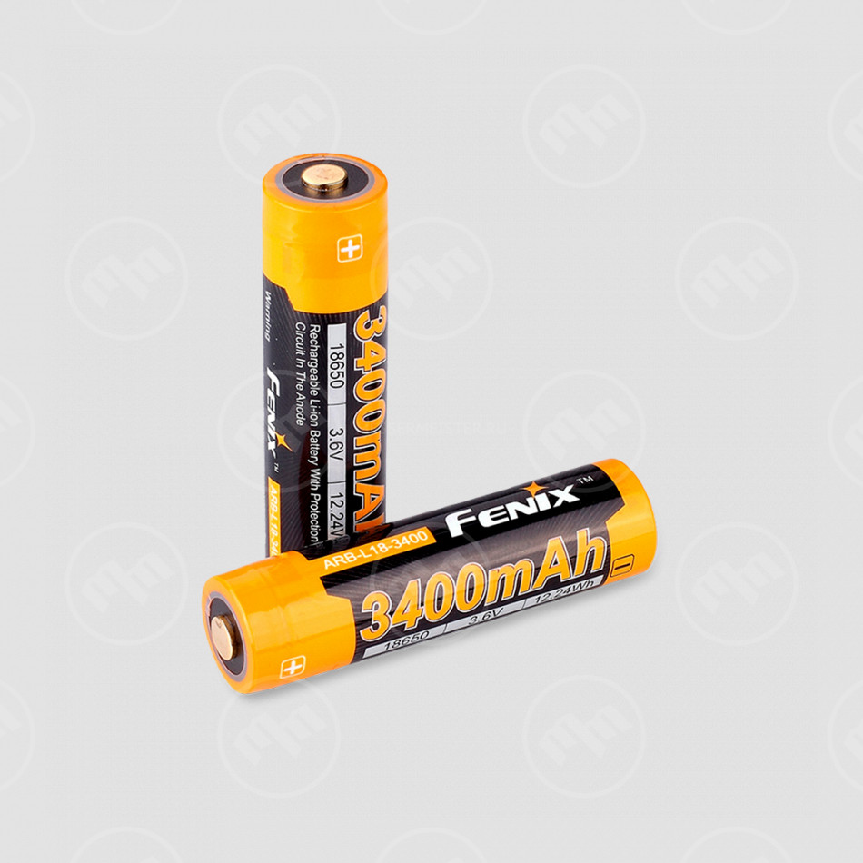 Аккумулятор 18650 ARB-L18-3400, FENIX, Китай