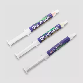 Набор из 3-х алмазных паст Dia-Paste Diamond Compound Kit (1 micron / 15000 mesh, 3 micron / 8000 mesh, 6 micron / 4000 mesh), серия Knife sharpeners, DMT, США, СОЖ и пасты