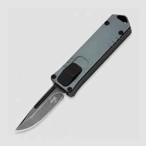 Нож автоматический фронтальный выкидной USB OTF, 4,5 см, серия Boker Plus, BOKER, Германия, Ножи с автоматическим выбросом