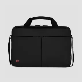 Сумка для ноутбука 14 Format, размер: 26 х 39 х 8 см, материал: нейлон, пвх, цвет: черный, WENGER, Швейцария, Сумки WENGER
