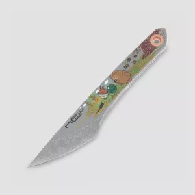 Нож с фиксированным клинком Koi, 3,4 см, N.C. CUSTOM, Россия, Городской нож скрытого ношения