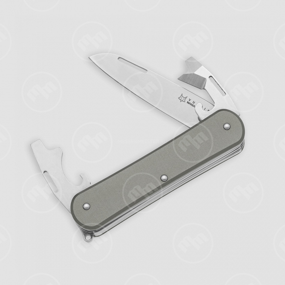 Нож многофункциональный складной Vulpis, 5,5 см, FOX, Италия