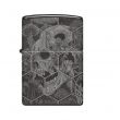 Зажигалка бензиновая Mushroom Skulls High Polish Black, ZIPPO, США_00824770068571224410.jpg
