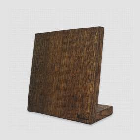 Подставка магнитная для 5-и ножей KS002LSOB, 26 х 25 х 12,5 см, дерево дуб, WOODINHOME, Россия, Подставки для ножей