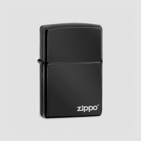Зажигалка Classic Ebony Zippo Logo, ZIPPO, США, Зажигалки