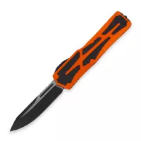 Нож автоматический фронтальный выкидной Colossus, 8,9 см, HERETIC KNIVES, США видео продукта
