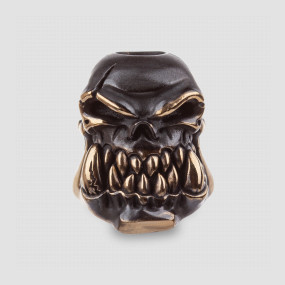 Бусина для темляка Череп Орка, Мастерская братьев Пешковых, Россия, МАСТЕРСКАЯ БРАТЬЕВ ПЕШКОВЫХ (Россия)