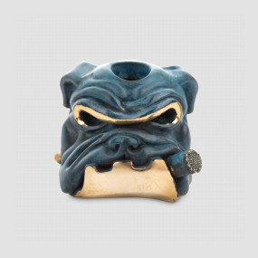 Бусина для темляка Бульдог, Мастерская братьев Пешковых, Россия, МАСТЕРСКАЯ БРАТЬЕВ ПЕШКОВЫХ (Россия)