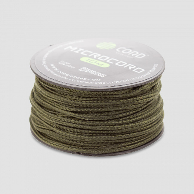 Микрокорд army green, 10 м, серия Cord Micro, CORD, Россия