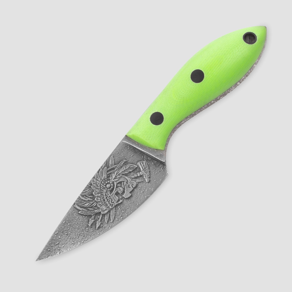 Нож с фиксированным клинком МиниМасичька, 5,6 см, ВОЛЧИЙ ВЕК, Россия