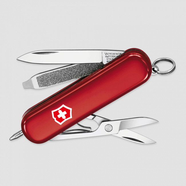 Нож швейцарский складной Signature, 7 функций, 4 см, VICTORINOX, Швейцария
