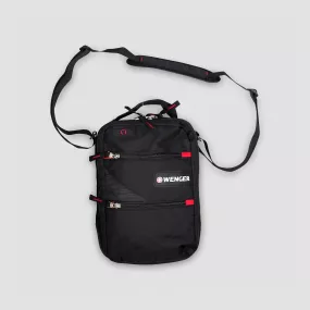 Сумка Mini vertical boarding bag для документов, черный, 29 x 22 x 9 см, WENGER, Швейцария, Сумки WENGER